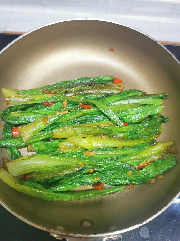 蒜蓉油麦菜（蚝油）