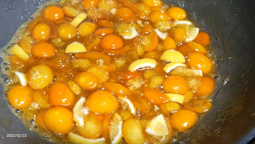 冰糖金桔柠檬膏