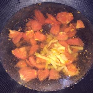 减油完美版番茄蛋汤的做法 步骤4