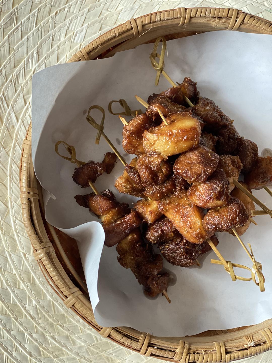 年夜饭 之 孜然猴头菇串