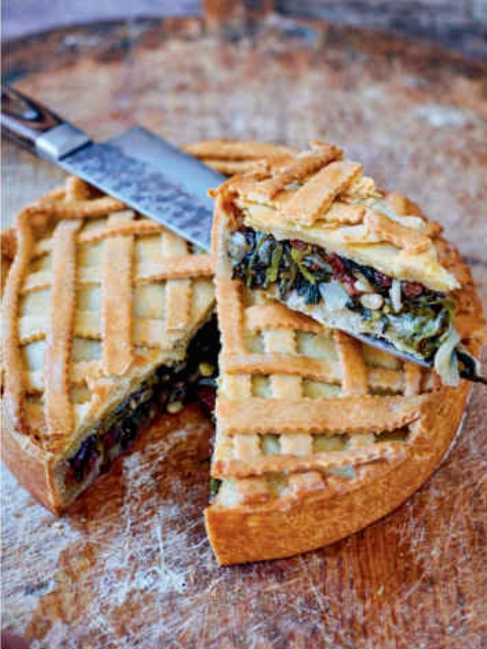 意式绿叶菜酥皮派