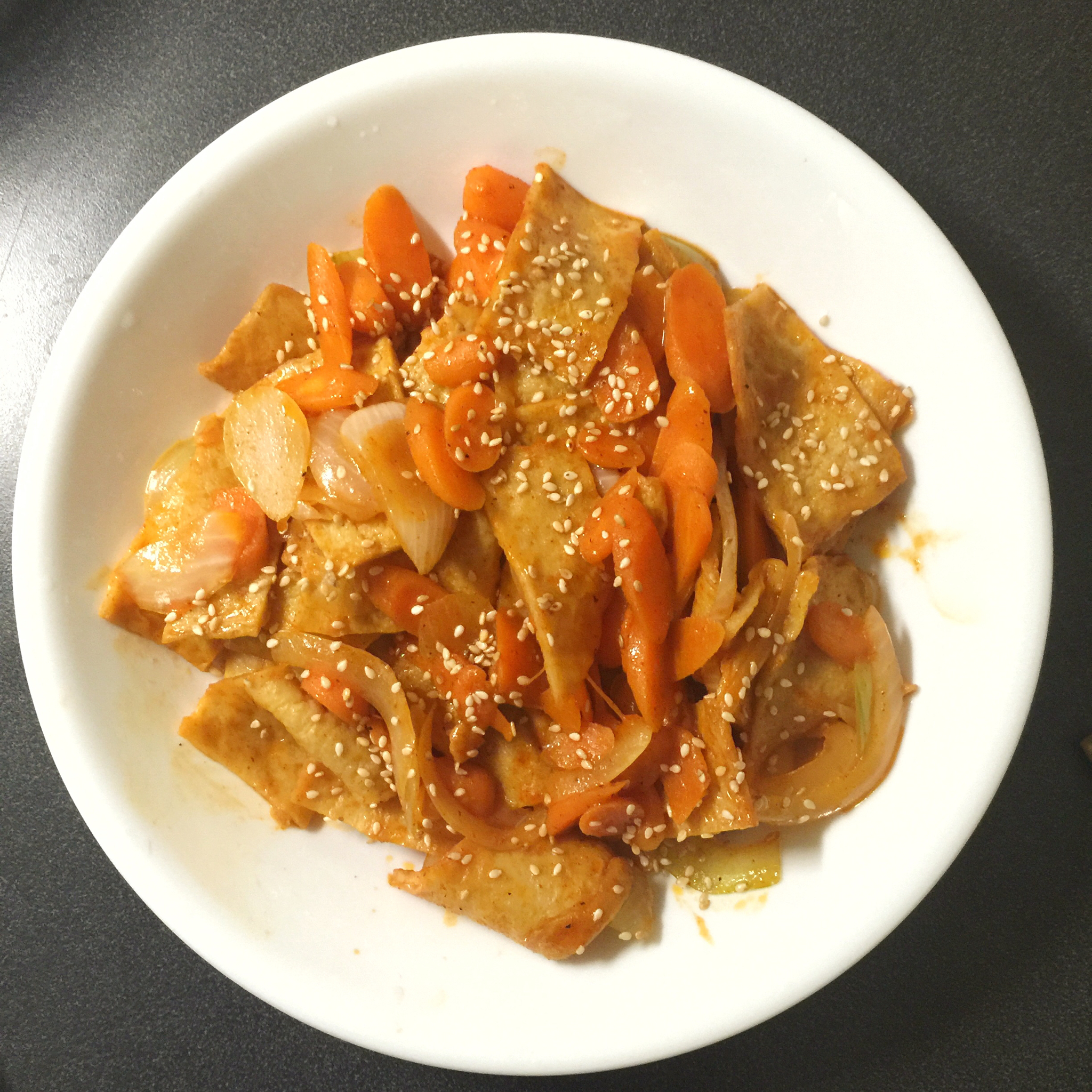 韩国辣炒鱼饼