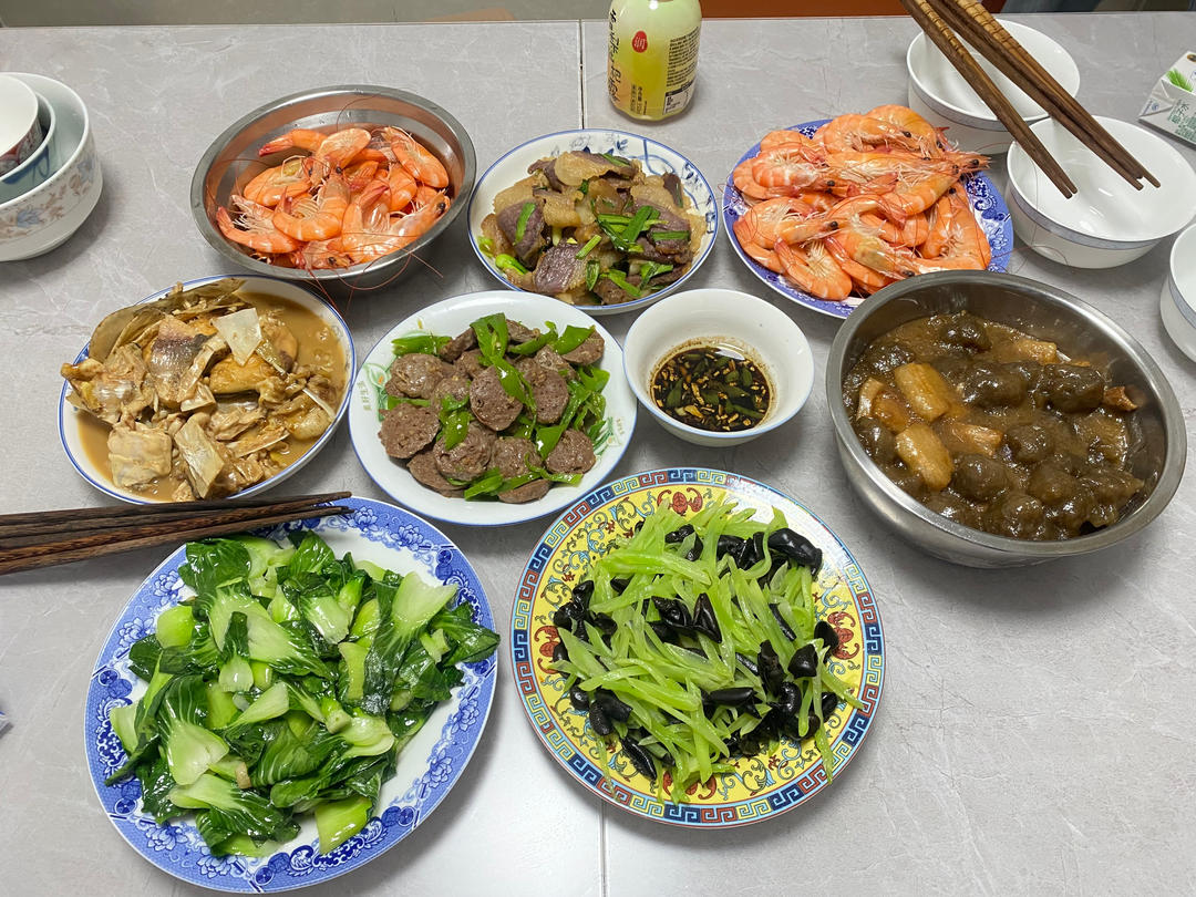 回家吃飯