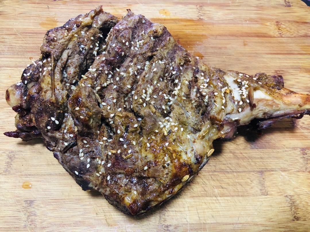 生烤羊腿家庭烤箱版