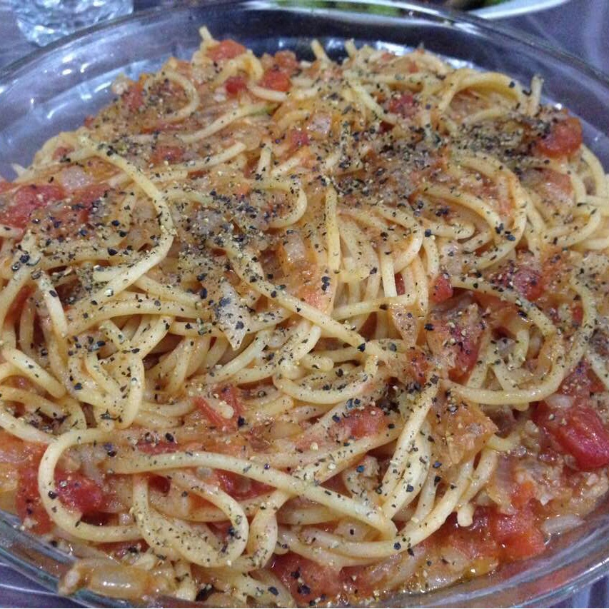 番茄肉酱意大利面