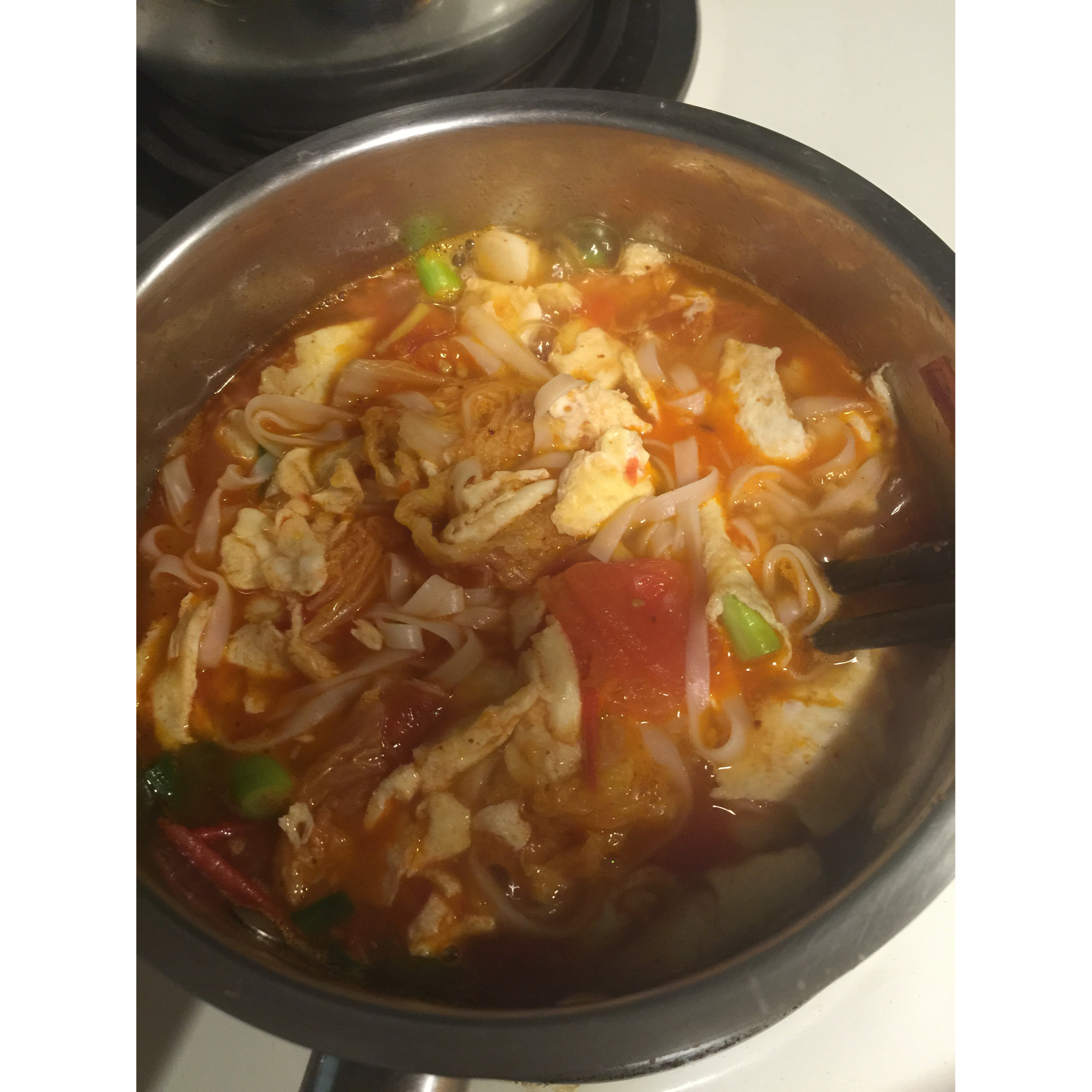 超级入味好吃的番茄鸡蛋面