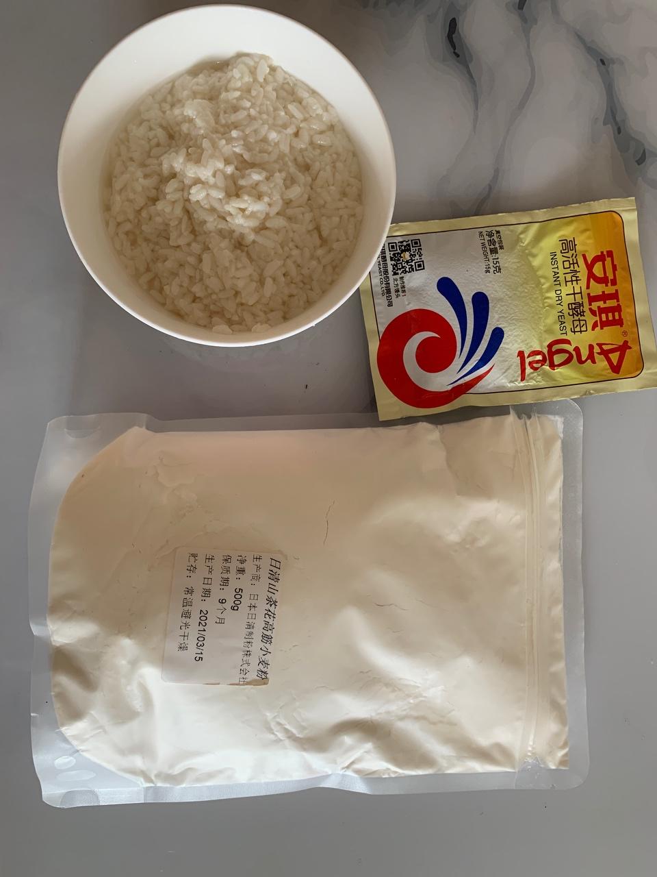 纯奶手撕吐司的做法 步骤1