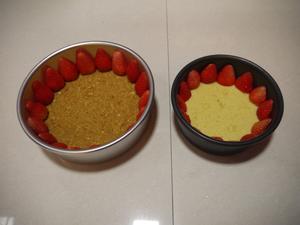 双层草莓蓝莓慕斯蛋糕【好事成双、莓开二度】的做法 步骤5