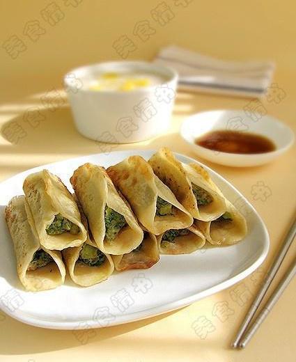 小白菜锅贴的做法