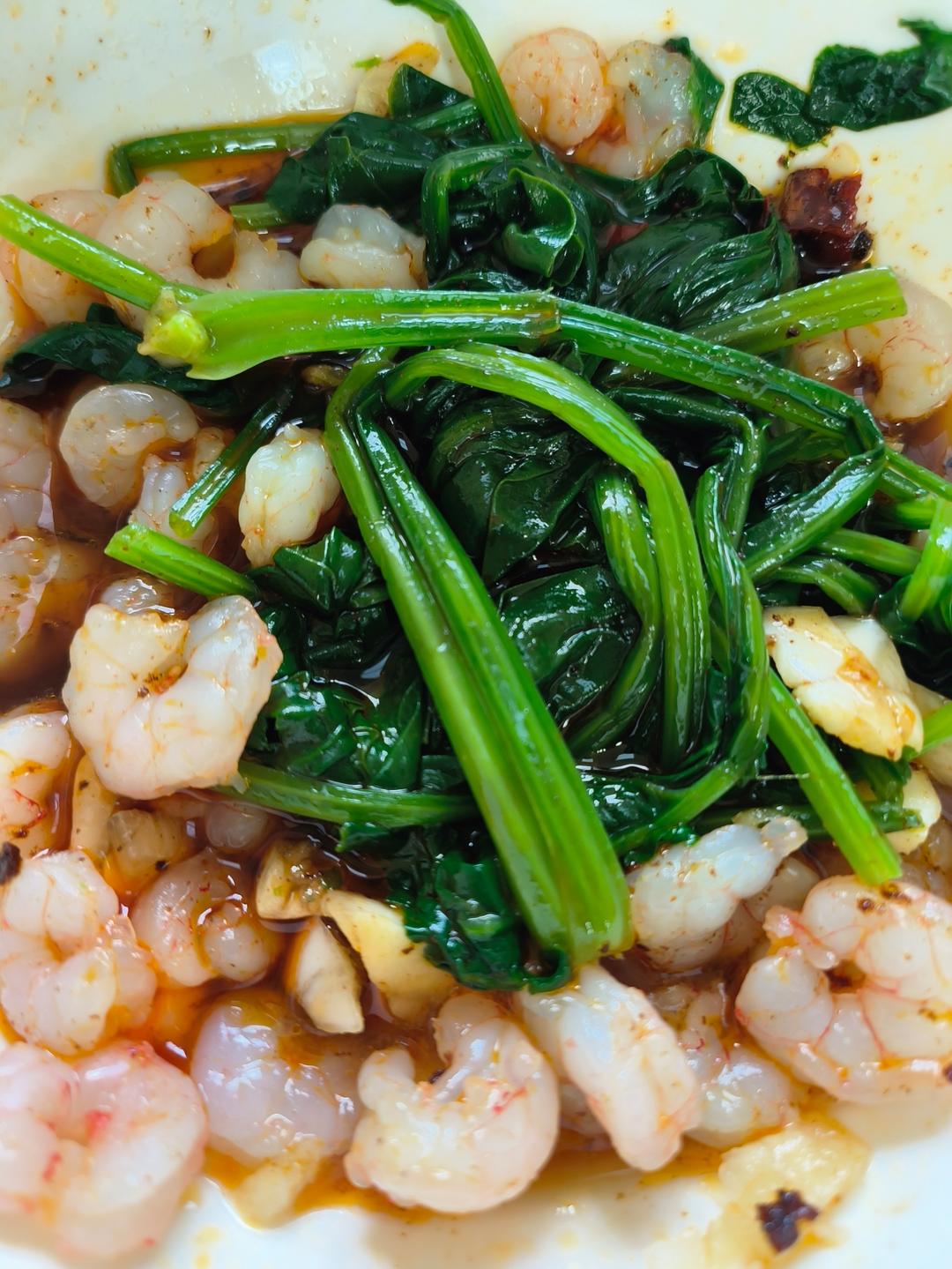 凉拌菠菜(家传秘方)
