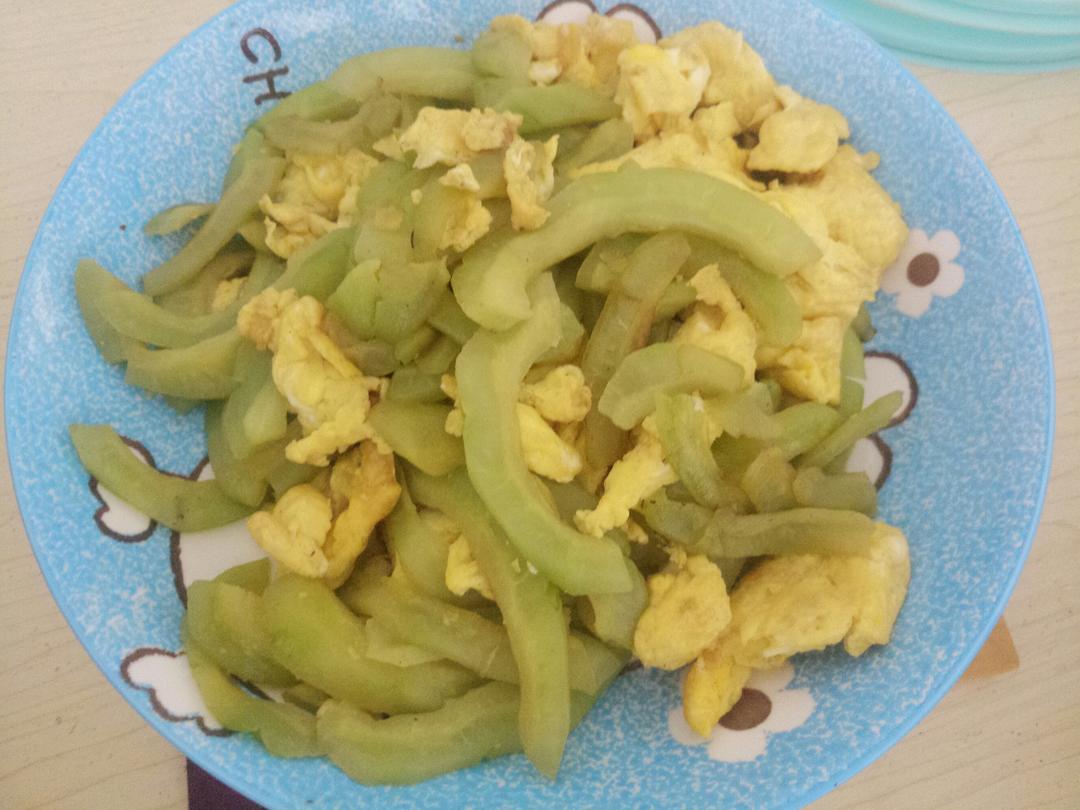 苦瓜炒蛋