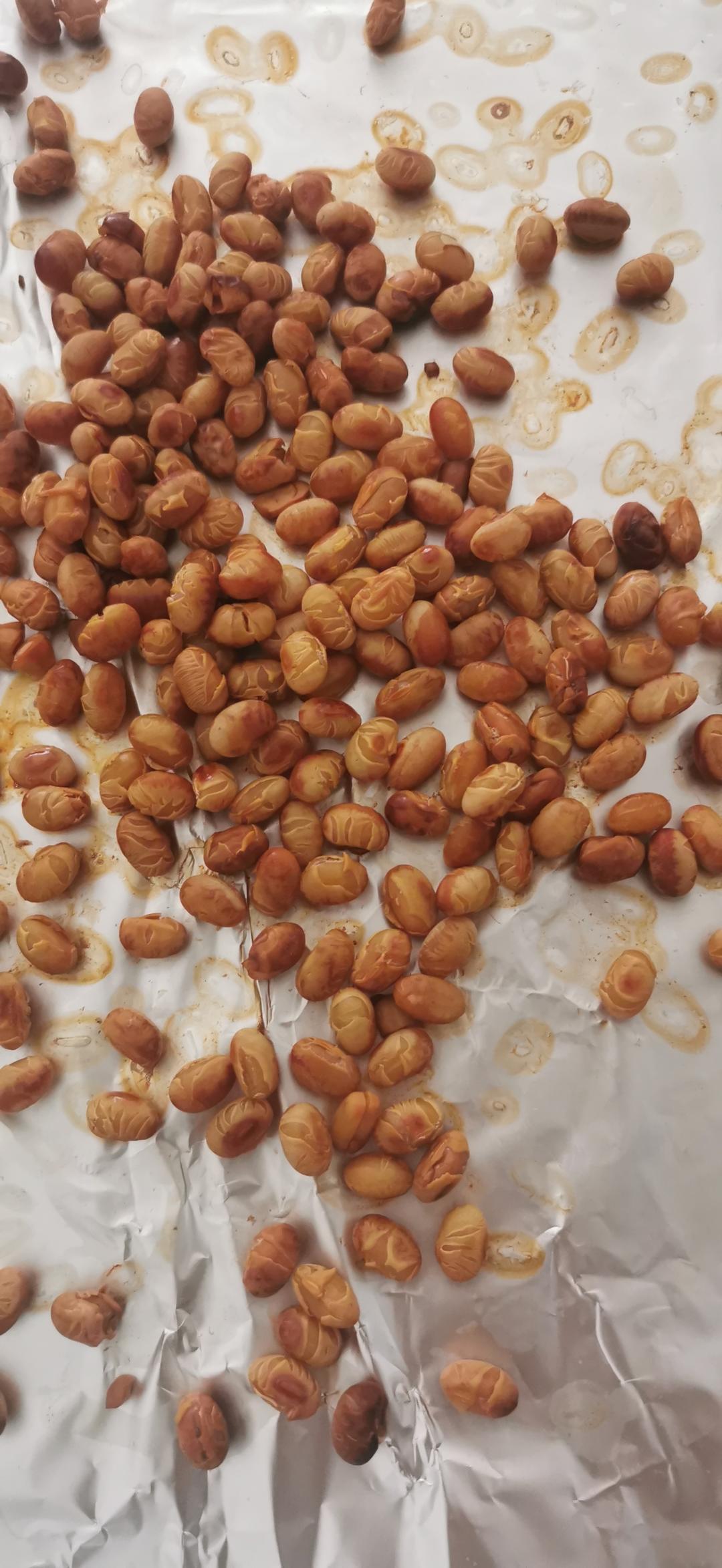 烤箱版五香黄豆