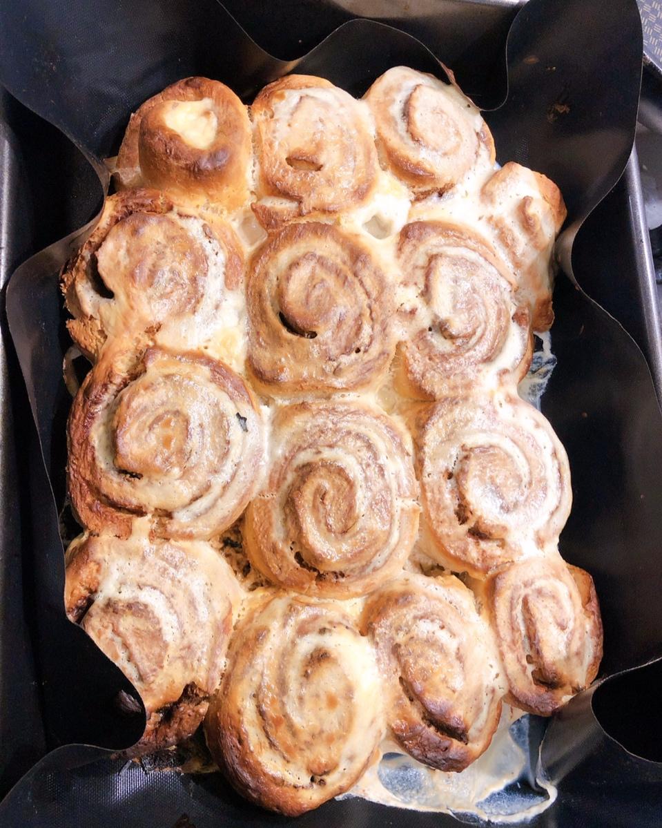 一次成功的正宗美国肉桂卷 The Best Cinnamon Rolls