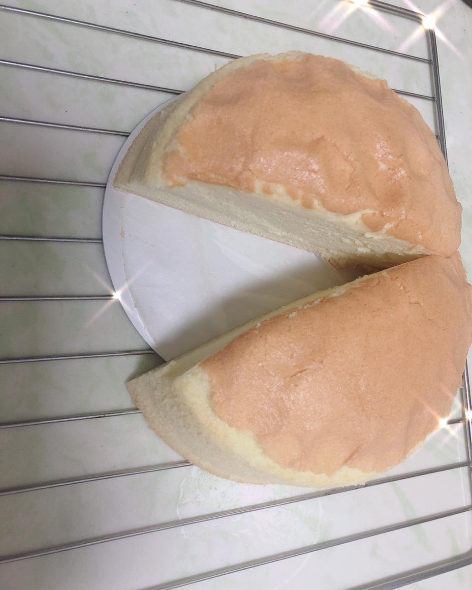 6寸加高戚风(后蛋法)