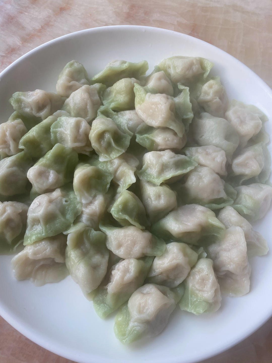 翡翠白菜饺