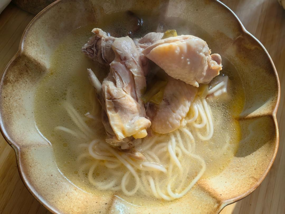 香浓鸡汤面