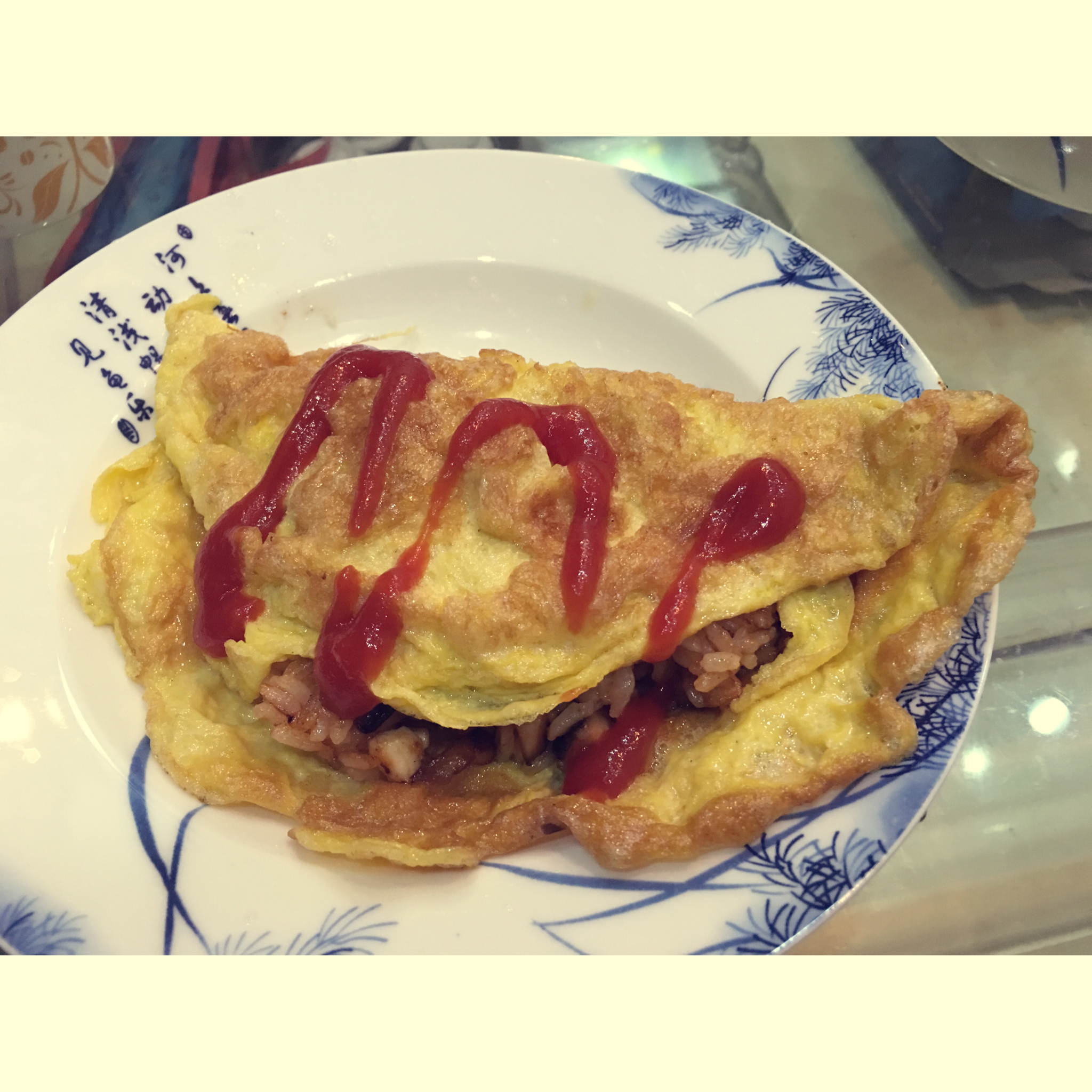 丛小鹿做的超正宗日式蛋包饭