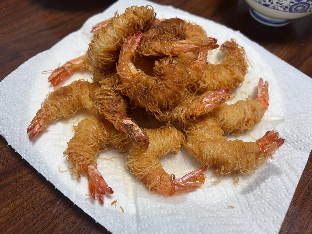 中餐厅千丝万缕虾