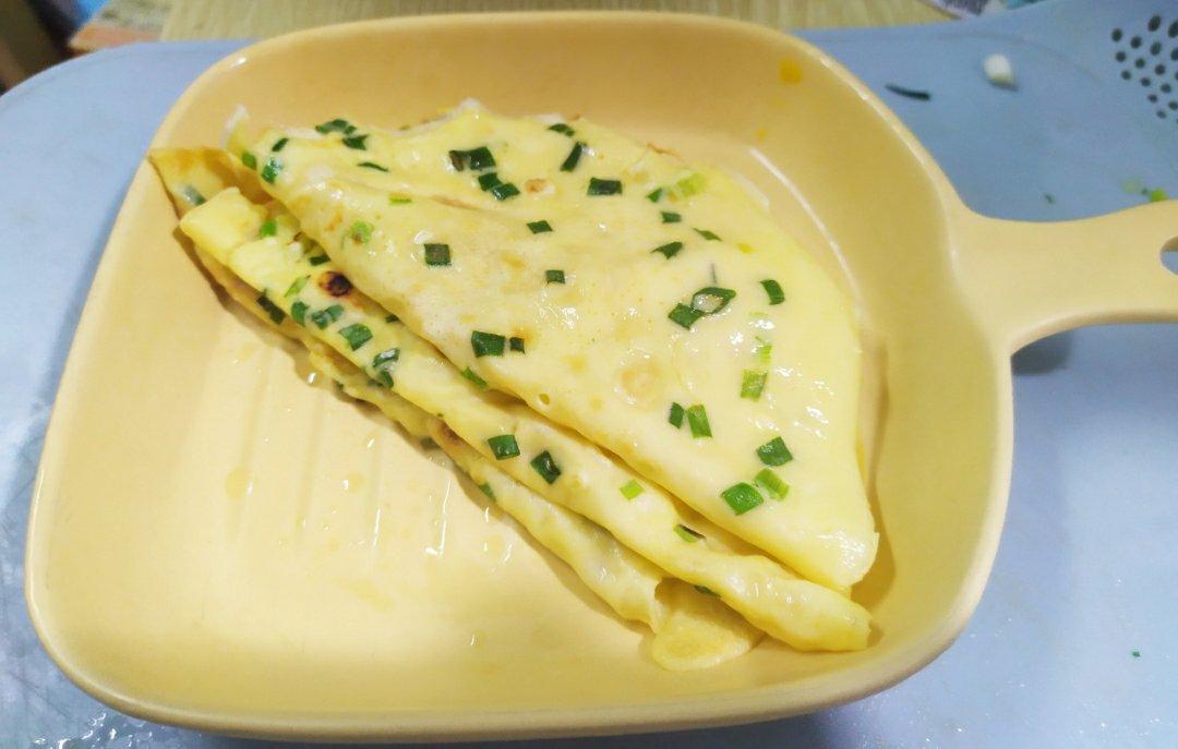 葱花鸡蛋饼