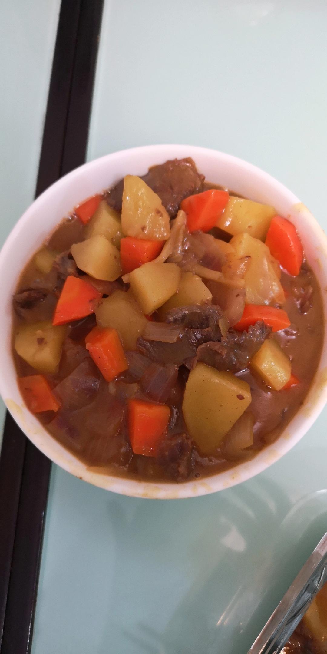 超简单美味咖喱牛肉土豆 🉑️拌饭拌面