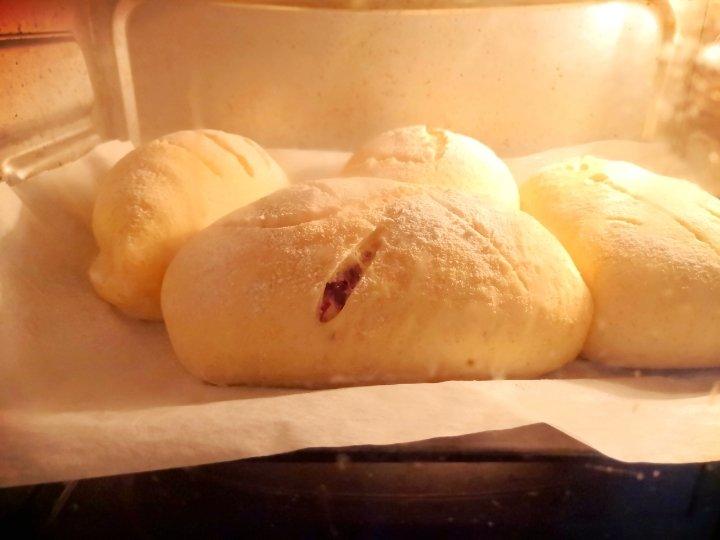 可可麻薯紫米软欧