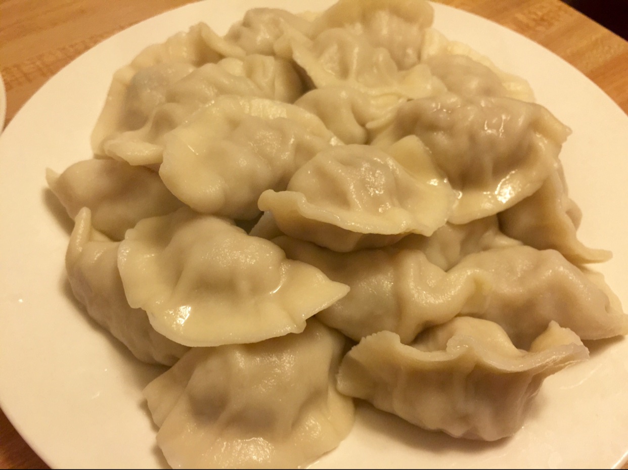 圆白菜猪肉馅饺子