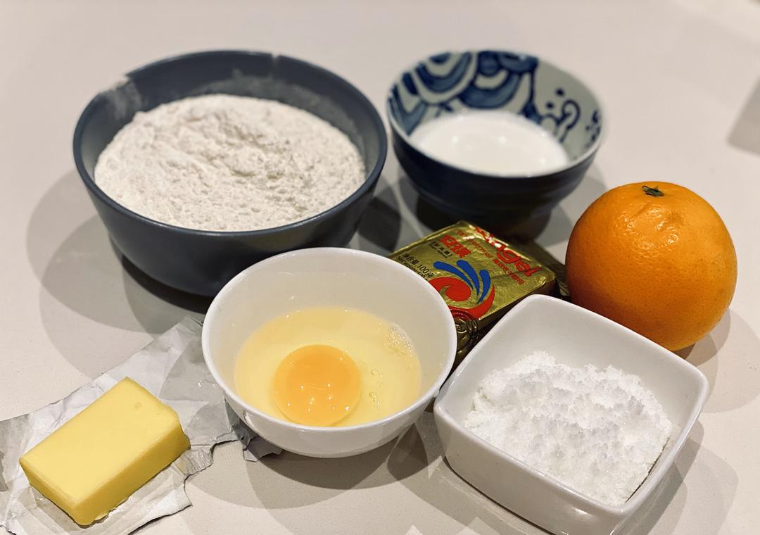 纯奶手撕吐司的做法 步骤1