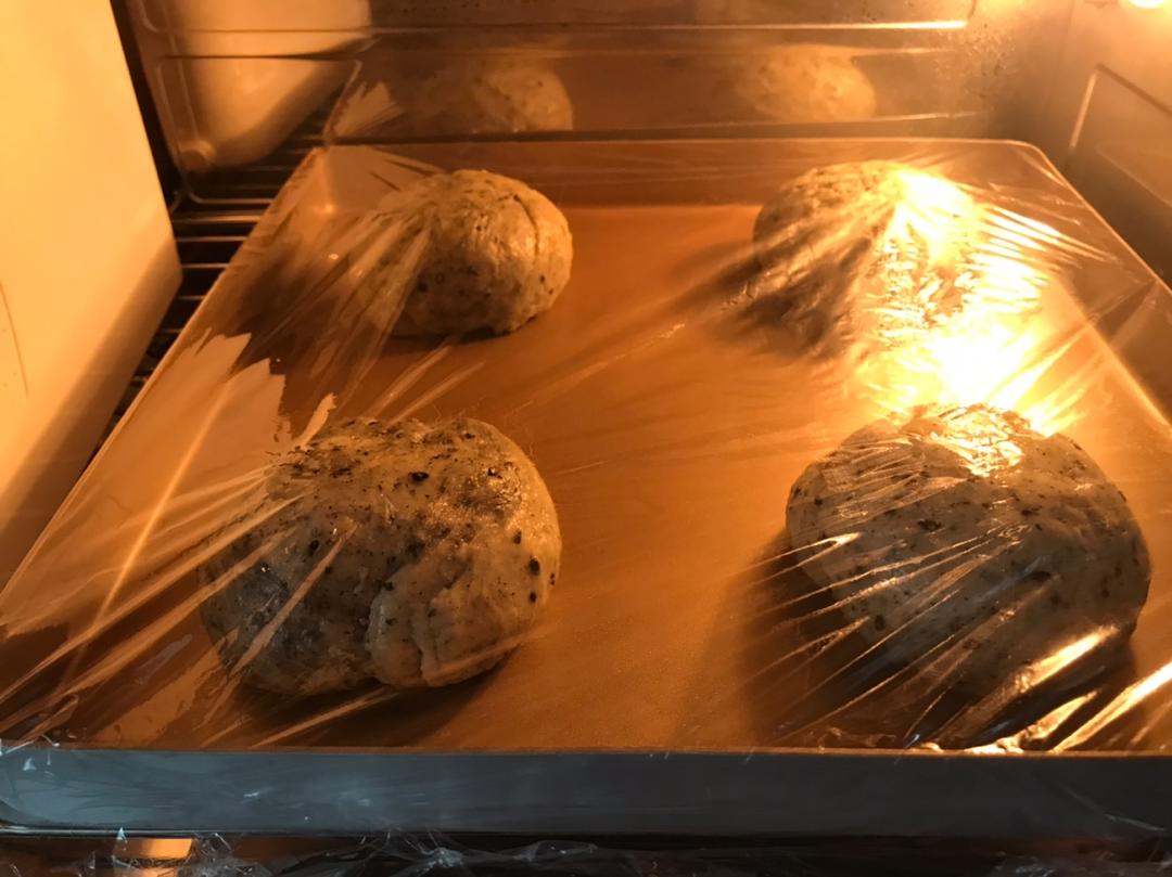 酵母版黑芝麻司康