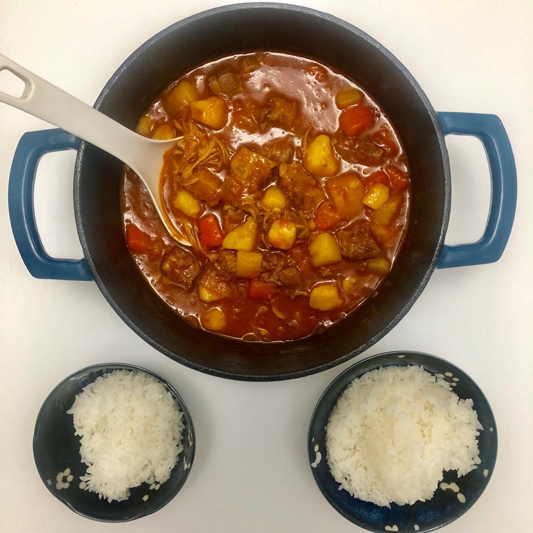 红烩牛肉饭