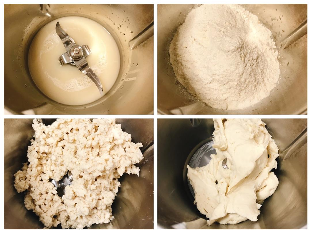 纯奶手撕吐司的做法 步骤1