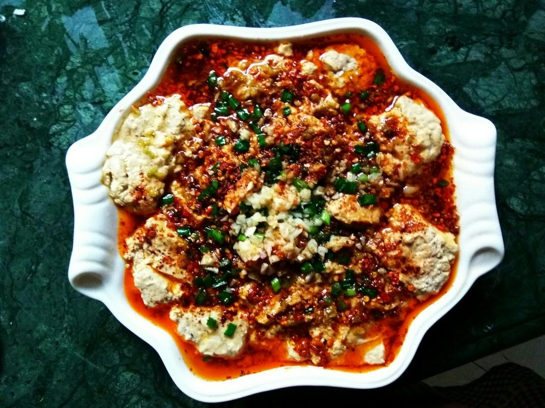 蒸臭豆腐（老昆明蒸法）