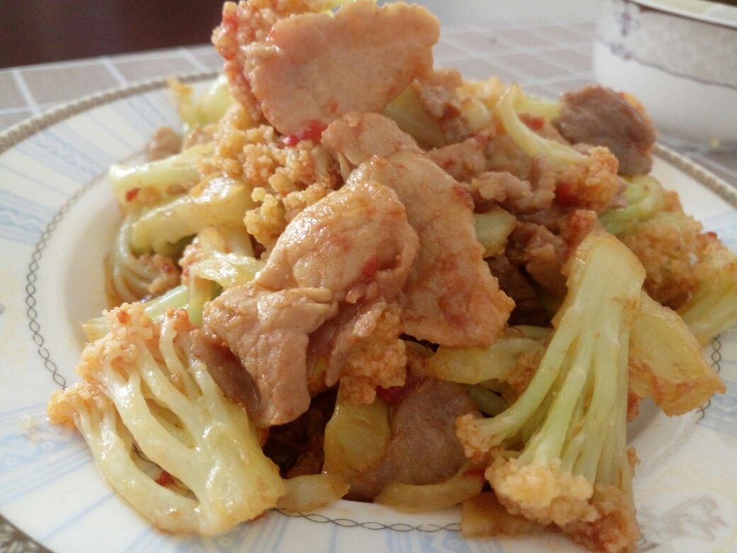 干锅有机花菜