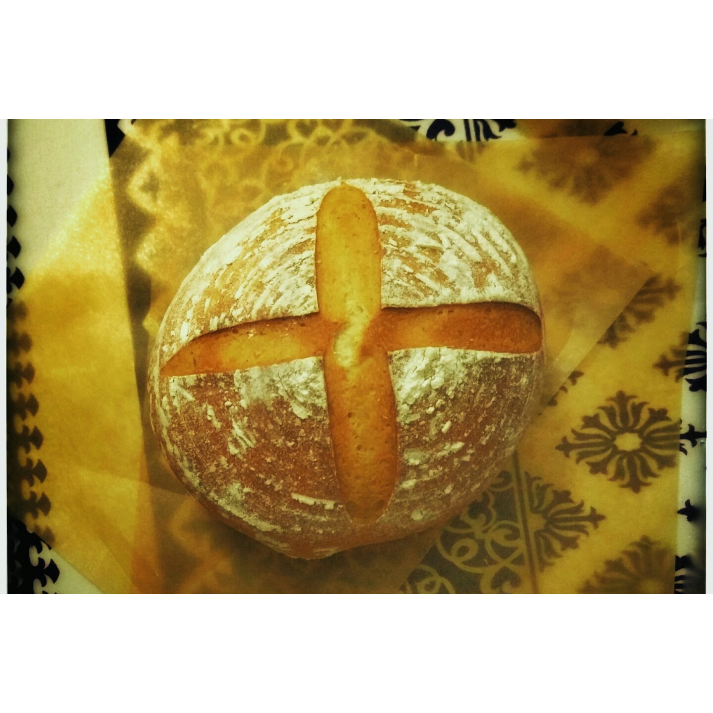 无油全麦乡村面包