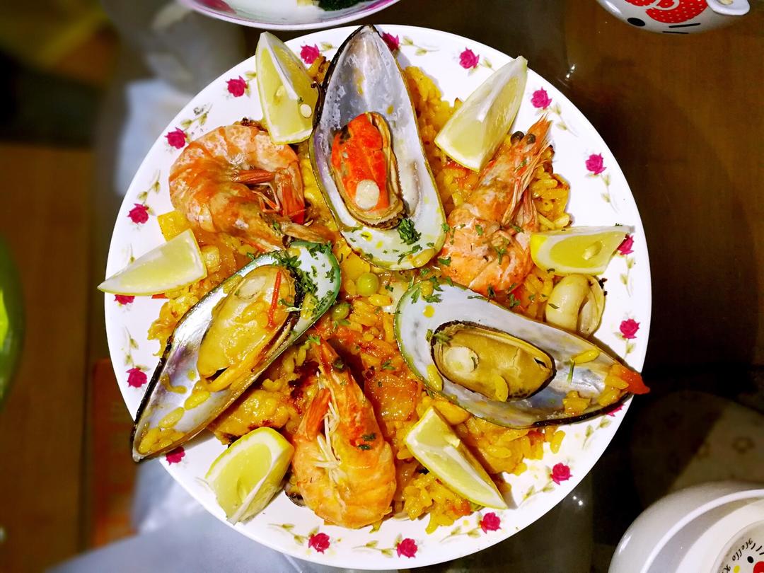 【曼食慢语】Seafood Paella 西班牙海鲜饭