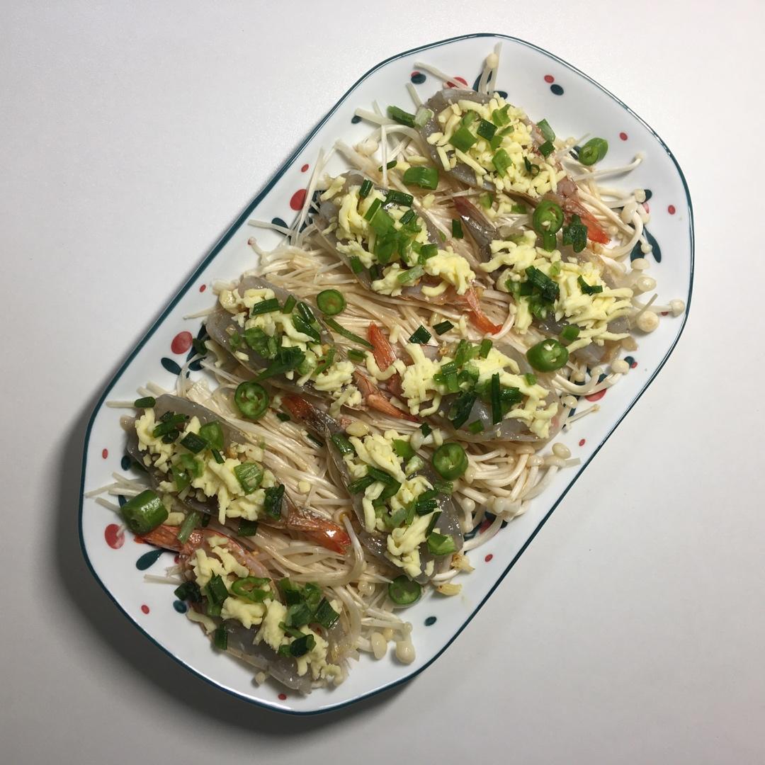 蒜蓉芝士焗大虾