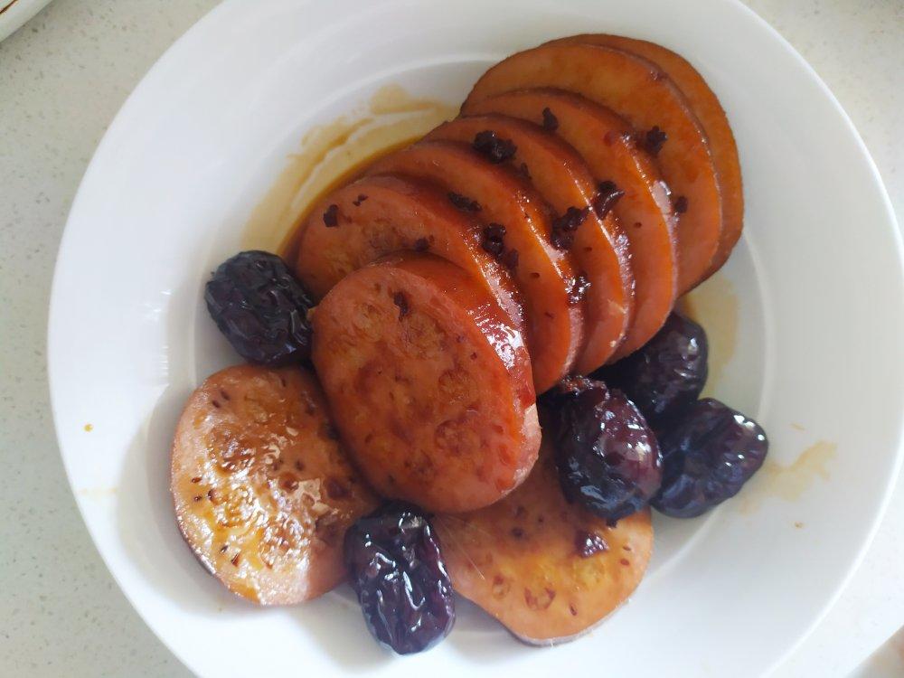 电饭锅版糯米糖藕