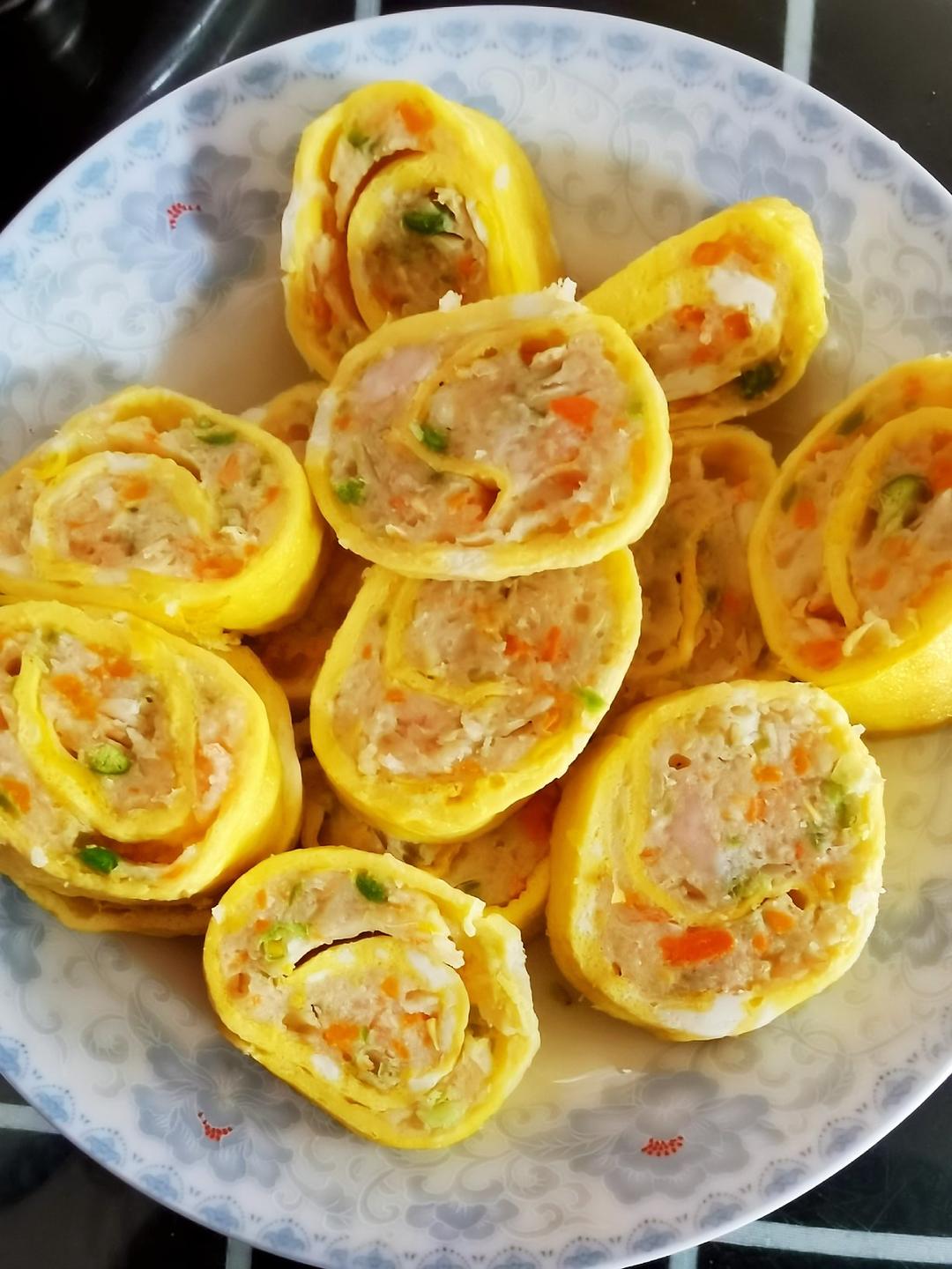 蛋卷虾滑