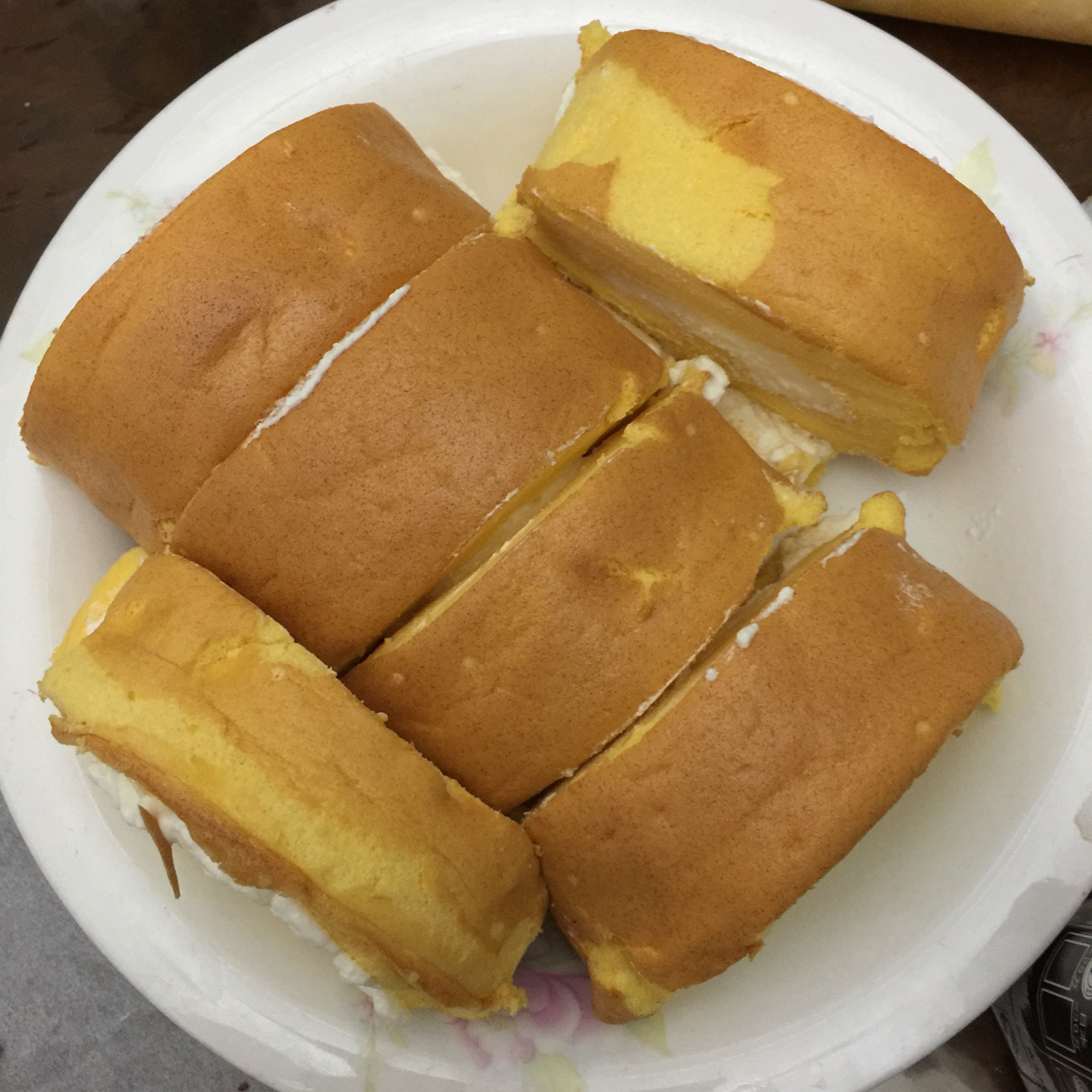 原味蛋糕卷