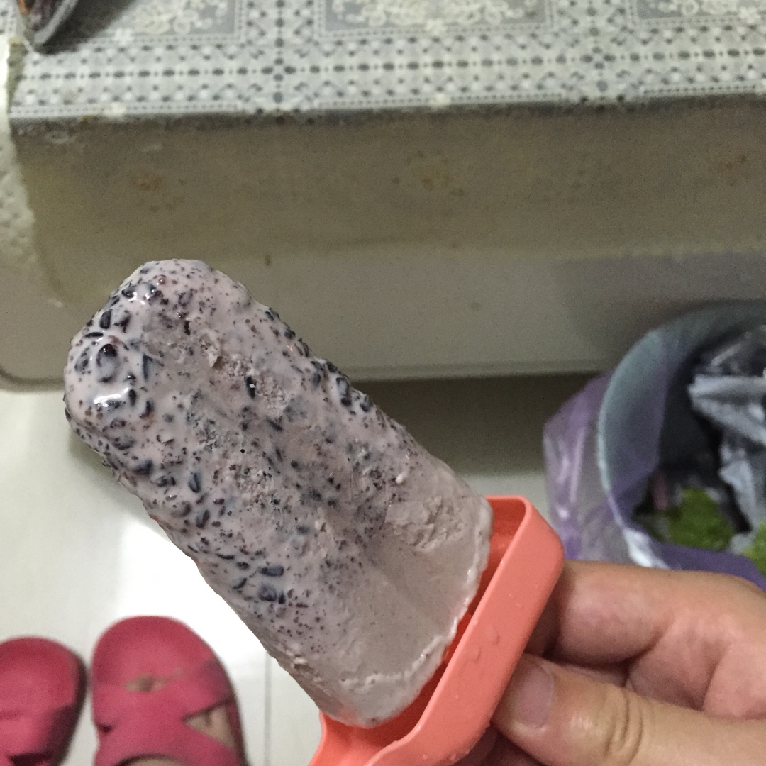 奶香紫米雪糕~超糯超美味(简单版)