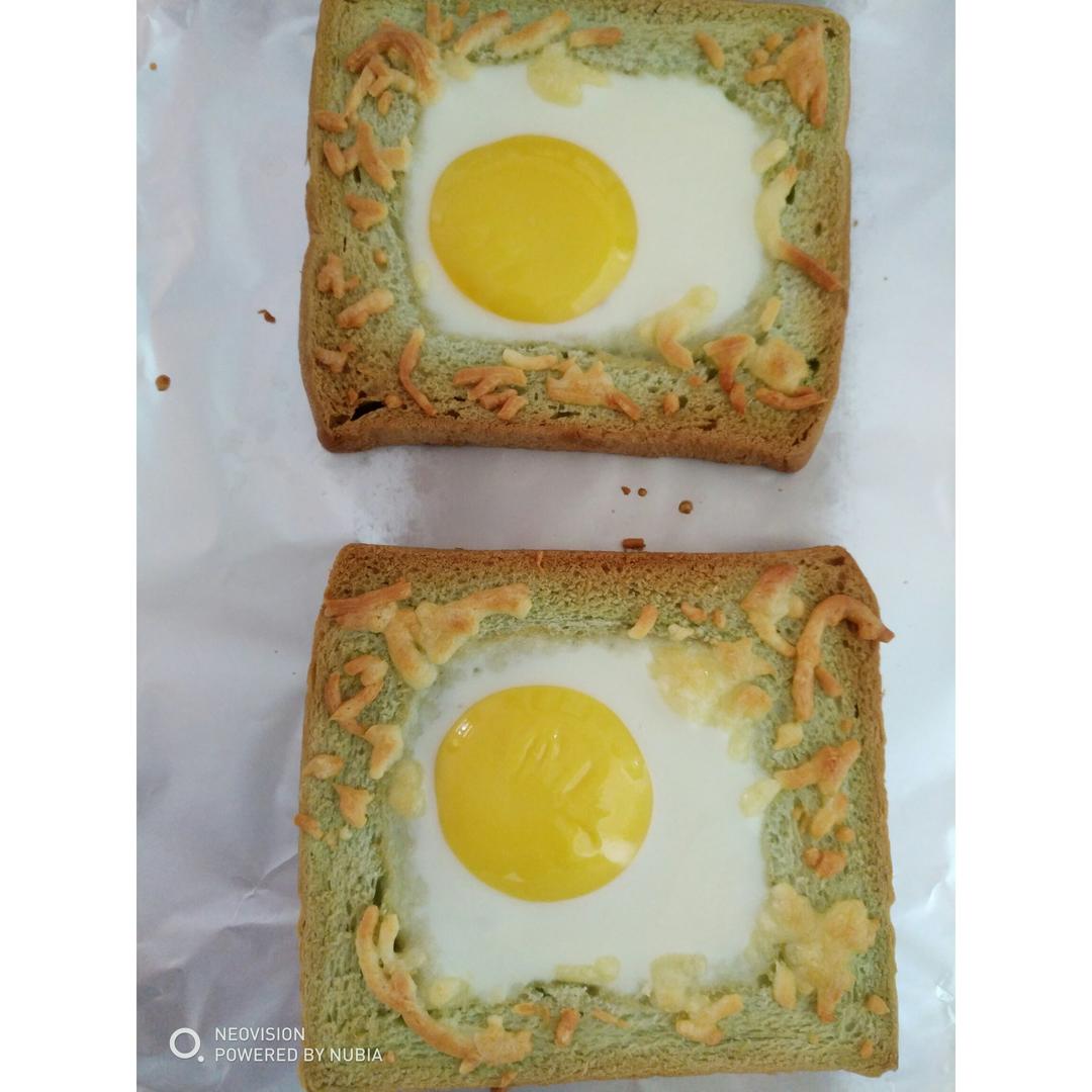 鸡蛋芝士烤吐司