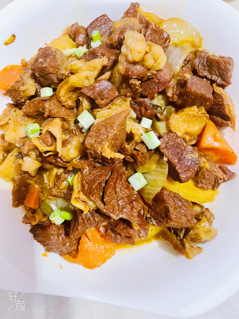 土豆焖牛腩