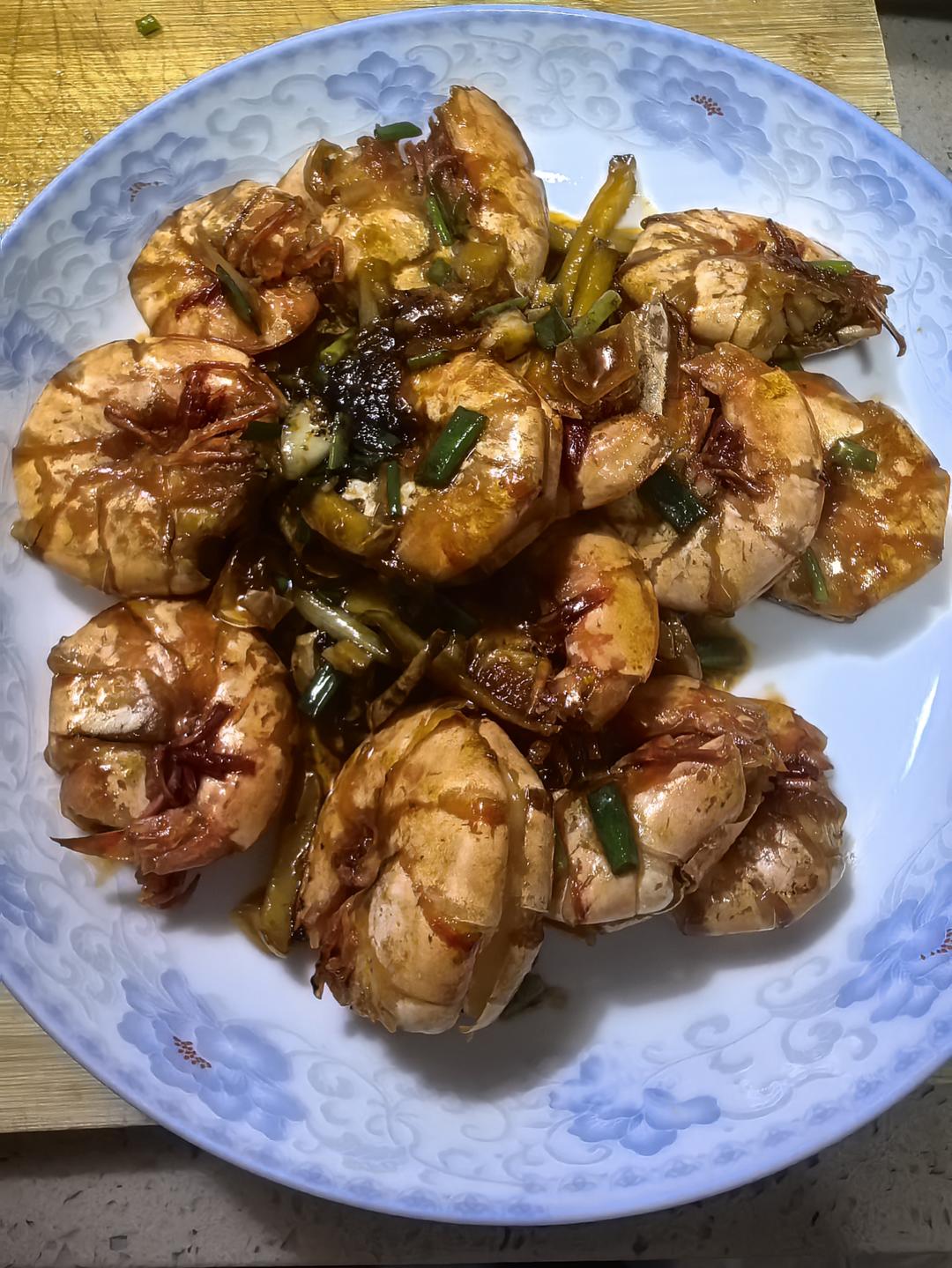 油焖大虾