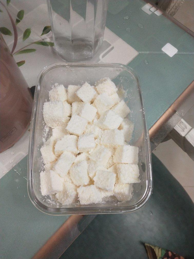 椰奶冻糕~牛奶小方~