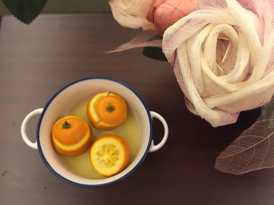 盐蒸橙子治疗咳嗽