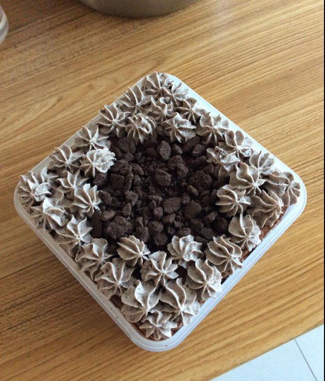 好吃到流泪的奥利奥咸奶油盒子蛋糕