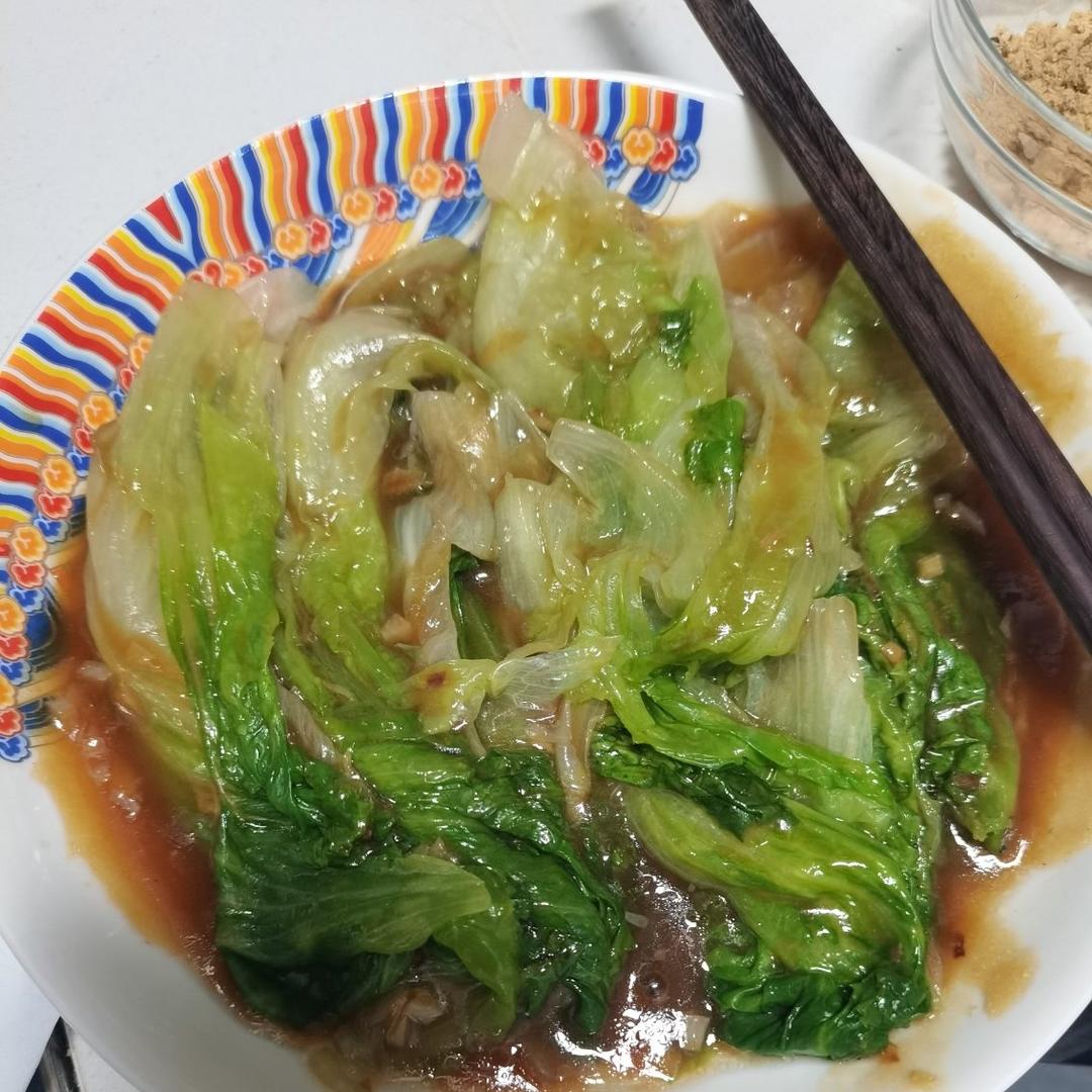 蚝油生菜