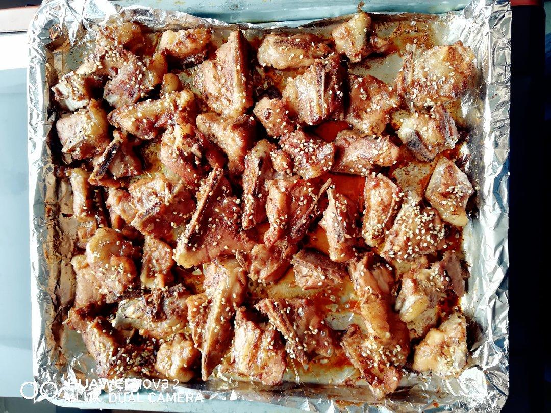 锡纸烤排骨