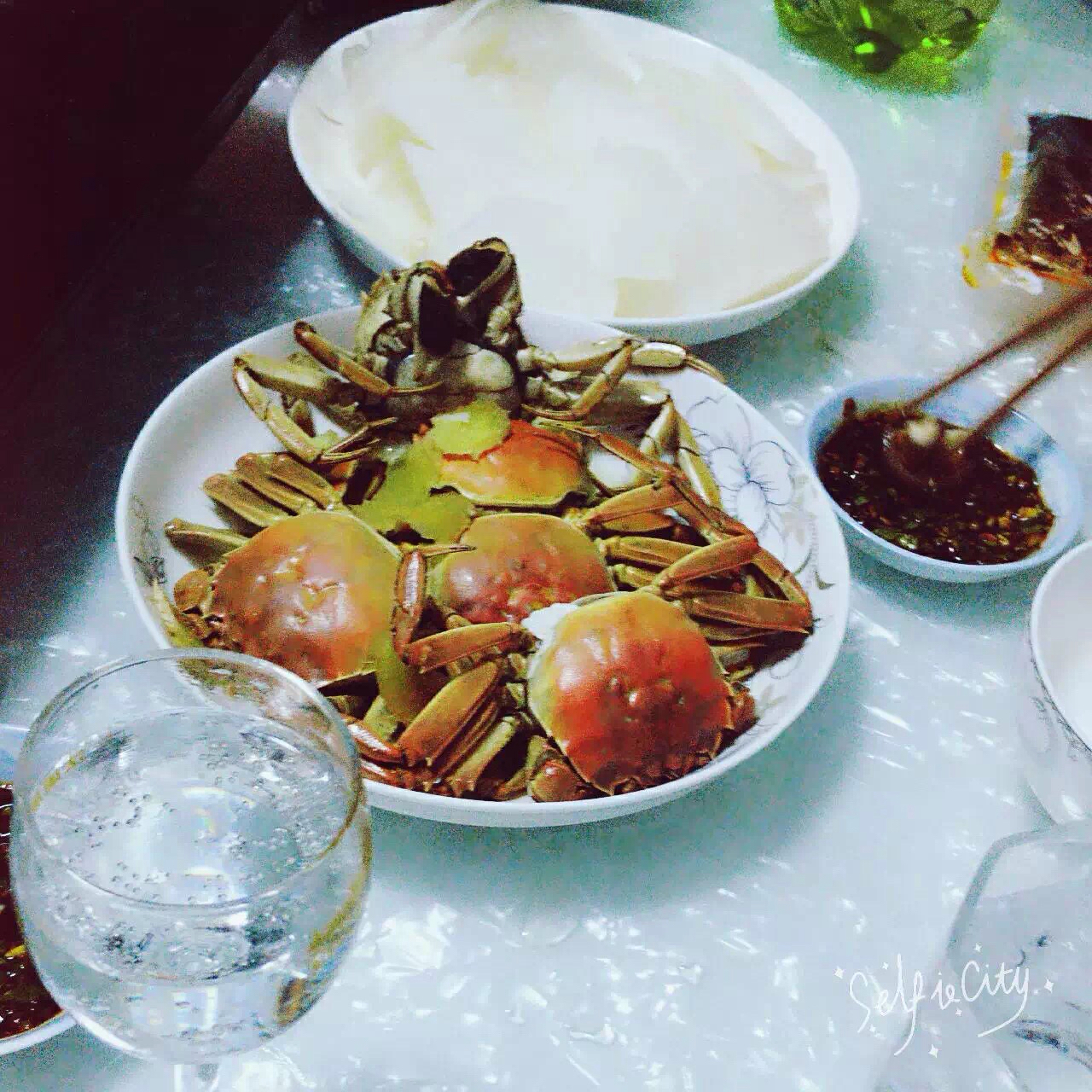 清蒸大闸蟹