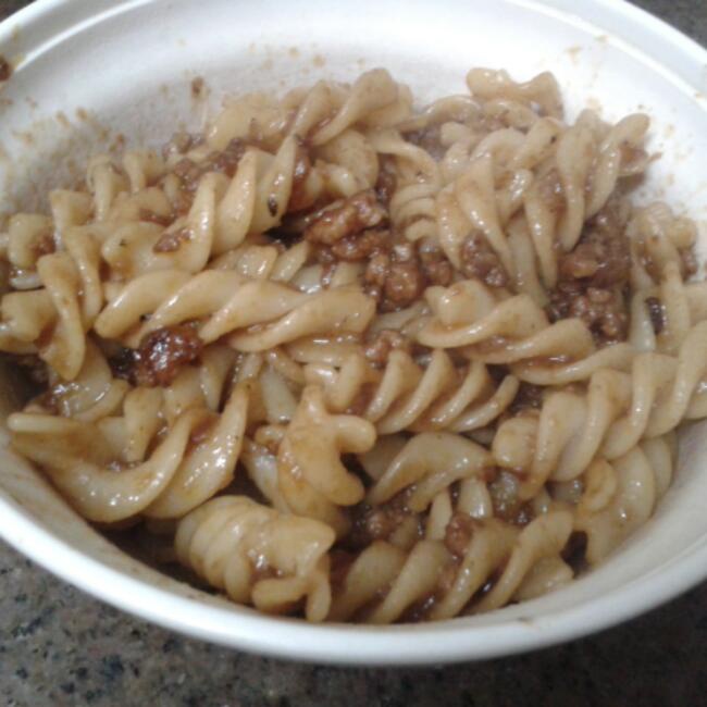 番茄肉酱意大利面