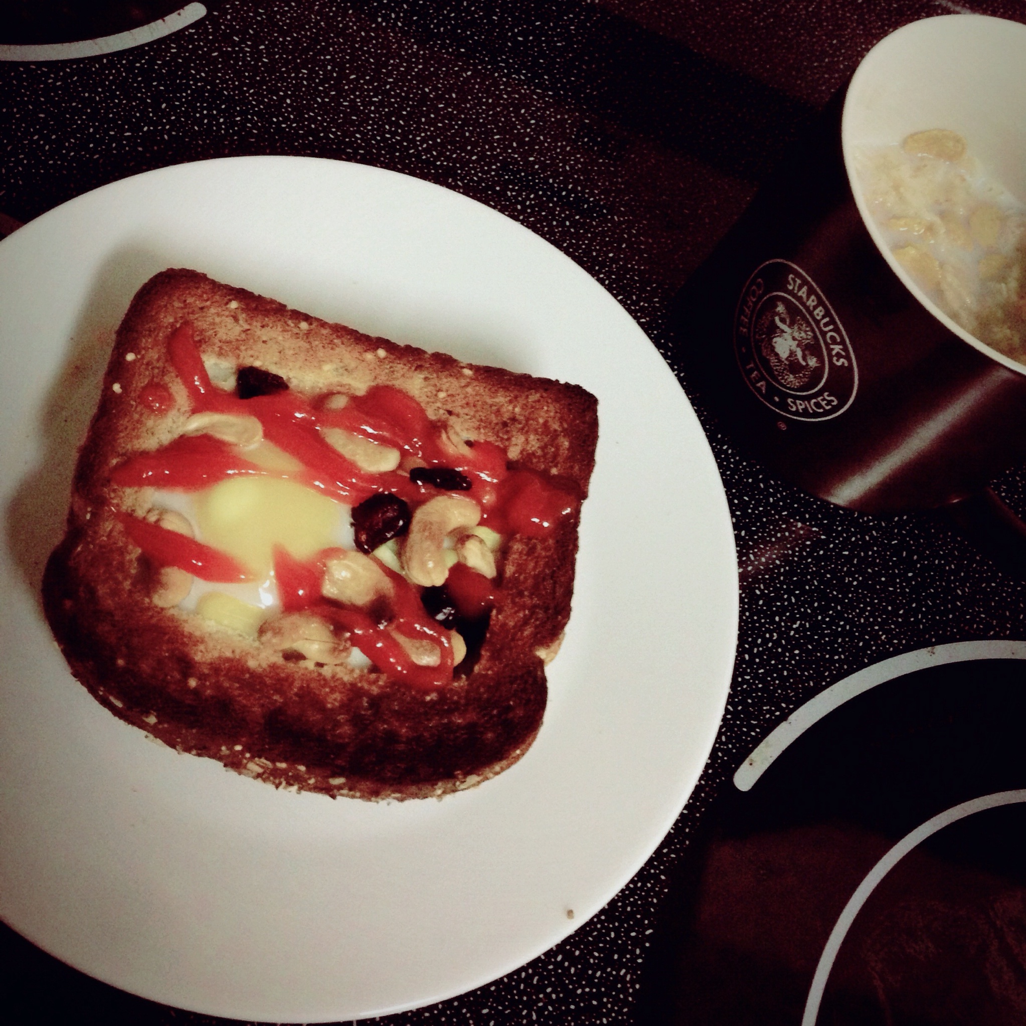 烤土司(快手早餐)